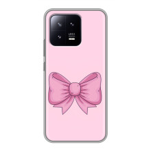 Чехол банты для Xiaomi 13 – Розовый бантик