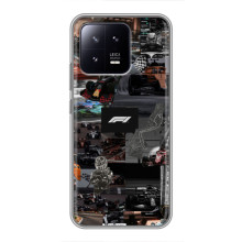 Чехол Формула1 на Xiaomi 13 – Коллаж Ф1