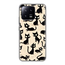 Чехол с рисунком кот на Xiaomi 13