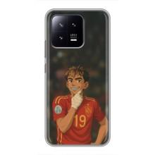 Чехол с футболистом Ламин Ямаль Xiaomi 13 (Ямаль аниме)