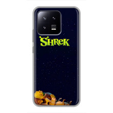 Чехол с мультфильмом Шрек на Xiaomi 13 – Шрек лого