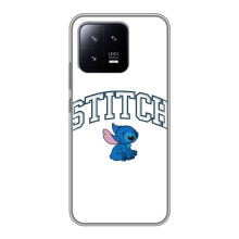 Чехол с принтом Стич на Xiaomi 13 (Стич лого)