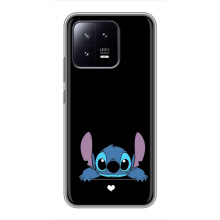 Чехол с принтом Стич на Xiaomi 13 (Стич на черном)