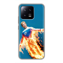 Чехол с принтом Фантастическая четверка для Xiaomi 13 – Человек-Факел