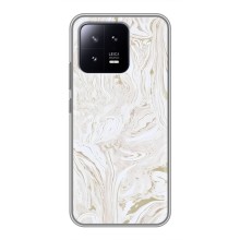 Мраморный чехол на Xiaomi 13 (VPrint) (Белый мрамор)