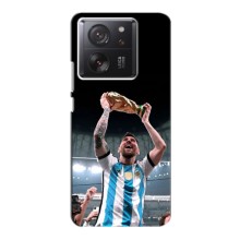 Чехлы Лео Месси Аргентина для Xiaomi 13T Pro (Счастливый Месси)
