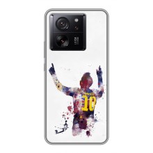 Чехлы Месси для Xiaomi 13T Pro (AlphaPrint) (Messi Barca)