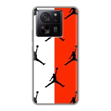 Чохли для Xiaomi 13T Pro - з картинкою JORDAN (AlphaPrint) (Лого Джордан)