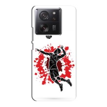 Чохли з прінтом Спортивна тематика для Xiaomi 13T Pro – Волейболіст