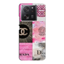 Чехол (Dior, Prada, YSL, Chanel) для Xiaomi 13T Pro (Модница)