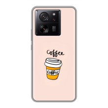 Чехол с изображением  вкусной еды для Xiaomi 13T Pro – Кружка кофе