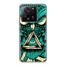 Чохол з пташками на Xiaomi 13T Pro (VPrint) (Сова з оком)