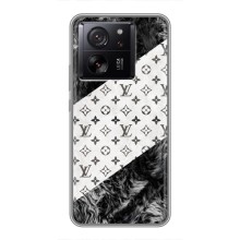 Чехол Стиль Louis Vuitton на Xiaomi 13T Pro – LV на белом