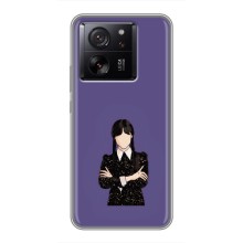Чохли Венсдей на Xiaomi 13T Pro Уенсдей (AlphaPrint) (Венздей у чорному)