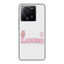 Чехол с принтом Лабубу для Xiaomi 13T Pro – Логотип Лабубу