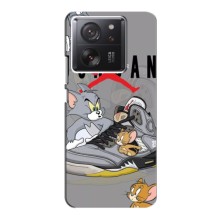 Силиконовый Чехол Nike Air Jordan на Сяоми 13Т Про – Air Jordan