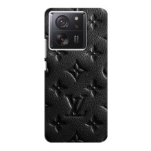 Текстурный Чехол Louis Vuitton для Сяоми 13Т Про (Черный ЛВ)