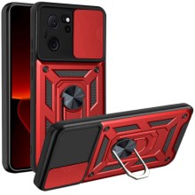 Ударопрочный чехол Camshield Serge Ring для Xiaomi 13T / 13T Pro – Красный