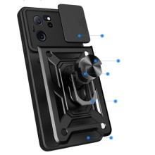 Ударостійкий чохол Camshield Serge Ring для Xiaomi 13T / 13T Pro – Чорний