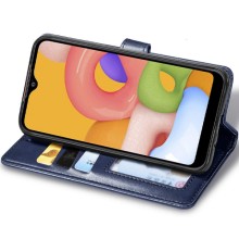 Кожаный чехол-книжка GETMAN Gallant (PU) для Xiaomi 13T / 13T Pro – Синий