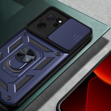 Ударостійкий чохол Camshield Serge Ring для Xiaomi 13T / 13T Pro – Синій