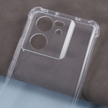 TPU чехол GETMAN Ease logo усиленные углы Full Camera для Xiaomi 13T / 13T Pro – Прозрачный