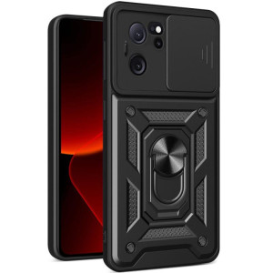 Чехол Ummi Camshield Serge Ring для Xiaomi 13T / 13T Pro – Черный