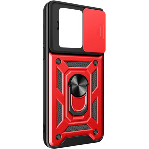 Чохол Ummi Camshield Serge Ring для Xiaomi 13T / 13T Pro – Червоний