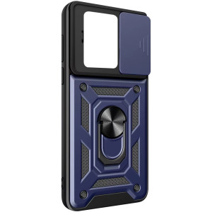 Чохол Ummi Camshield Serge Ring для Xiaomi 13T / 13T Pro – Синій