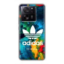 Чохли Адидас для Xiaomi 13T (AlphaPrint) (Яскравий Адідас)
