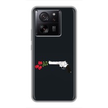 Чехлы (ART) Цветы на Xiaomi 13T (VPrint) (Неожиданные цветы)