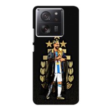 Чехлы Лео Месси Аргентина для Xiaomi 13T (Месси король)