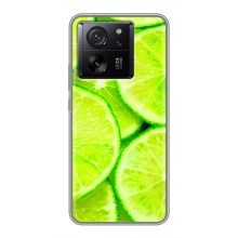 Чехлы с Фруктами для Xiaomi 13T (VPrint) (Лайм)