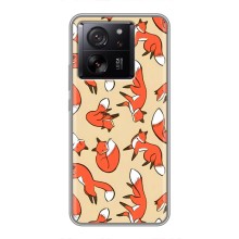 Чехлы с картинкой Лисички для Xiaomi 13T (VPrint) (Лисички)