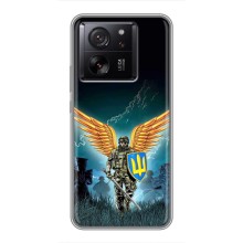 Чехлы с картинкой ЗСУ для Xiaomi 13T (AlphaPrint) (Солдат ЗСУ)