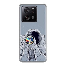 Чехол NASA для Xiaomi 13T (AlphaPrint) (Космонавт фото)