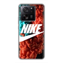 Чехол для Xiaomi 13T - с принтом Найк (AlphaPrint) (Дымчатый найк)