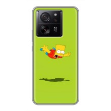 Чехол с Симпсонами для Xiaomi 13T (VPrint) (Барт Симпсон)