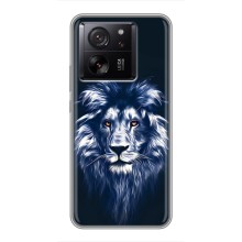 Чехол со Львом для Xiaomi 13T (VPrint) (Синий Лев)