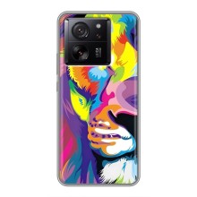 Чехол со Львом для Xiaomi 13T (VPrint) (Яркий Лев)