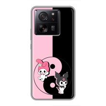 Чехол с кроликом Куроми на Xiaomi 13T (Куроми Инь Янь)