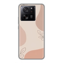 Чохол квітковий дизайн для Xiaomi 13T – Кориневий фон