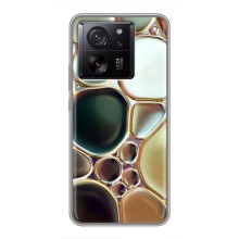 Мраморний чехол на Xiaomi 13T (VPrint) (Радужний Мрамор)