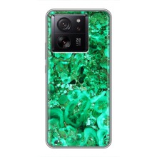 Мраморний чехол на Xiaomi 13T (VPrint) (Салатовий Мрамор)