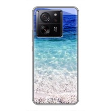 Силиконовый чехол с КАРТИНКАМИ лето для Xiaomi 13T (AlphaPrint) (Море)