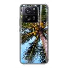 Силиконовый чехол с КАРТИНКАМИ лето для Xiaomi 13T (AlphaPrint) (Пальма)
