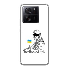 Захисні чохли (Призрак Киева) для Xiaomi 13T (AlphaPrint) (Льотчик Києва)