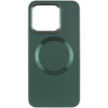TPU чохол Bonbon Metal Style with MagSafe для Xiaomi 14 Pro – Зелений