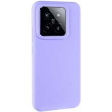 Чехол Silicone Cover Lakshmi (AAA) для Xiaomi 14 Pro – Сиреневый