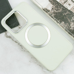 TPU чехол Bonbon Metal Style with Magnetic Fit для Xiaomi 14 Pro – Белый